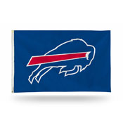 NFL Buffalo Bills 3' x 5' Classic Banner Flag - Single Sided - Indoor or Outdoor - Home Dcor By Rico Industries, FGB3503