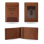 Bulls Premium Leather Front Pocket Wallet, FPW72001