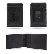 Arizona Coyotes Black Laser Engraved Front Pocket Wallet, LEFPW6802BK