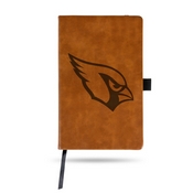 Rico Industries NFL Football Arizona Cardinals Brown - Primary Laser Engraved Small Notepad, LESPD3601BR-G
