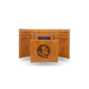 Florida State Laser Engraved Brown Trifold Wallet, LETRI100201BR