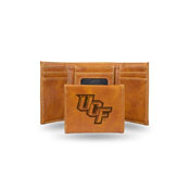 Central Florida Laser Engraved Brown Trifold Wallet, LETRI100501BR