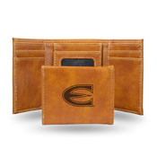 Emporia State Laser Engraved Trifold Wallet - Brown, LETRI310601BR