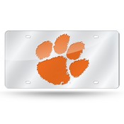Clemson Silver Laser Tag, LZS120202