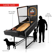 Skee-Ball SuperShot Home Arcade Basketball, SuperShot Basketball