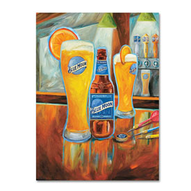 Blue Moon 'Darts' Canvas Art - 3, BM001-C1824GG