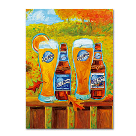 Blue Moon 'Harvest' Canvas Art, BM002-C1824GG