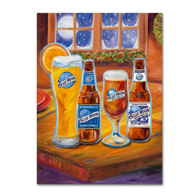 Blue Moon 'Holiday' Canvas Art - 3, BM003-C1419GG
