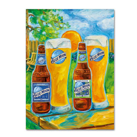 Blue Moon 'Spring' Canvas Art - 3, BM004-C1419GG