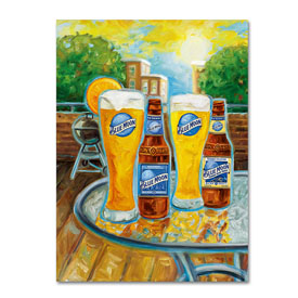 Blue Moon 'Summer' Canvas Art - 3, BM005-C1824GG
