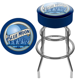 Blue Moon Padded Bar Stool - Made In Usa, BM1000-1