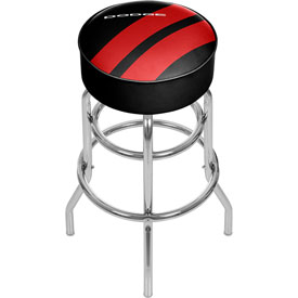 Dodge Padded Swivel Bar Stool - Big Stripe, DGE1000-BIG
