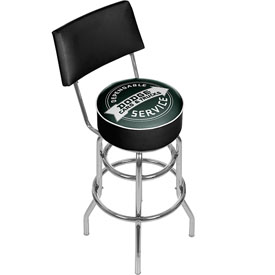 Dodge Swivel Bar Stool with Back - Dodge Service, DGE1100-SERV