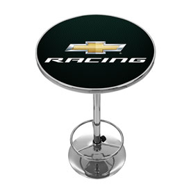Chevrolet Chrome Pub Table - Chevy Racing, GM2000-CR