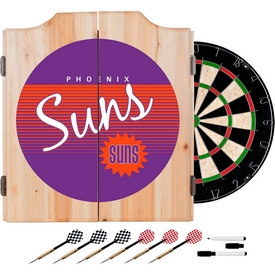 Phoenix Suns Hardwood Classics NBA Wood Dart Cabinet, NBA7000HC-PS