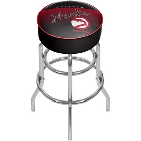 Atlanta Hawks NBA Hardwood Classics Padded Swivel Bar Stool, NBA1000HC-AH