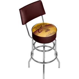 Cleveland Cavaliers 2016 NBA Champions Chrome Bar Stool with Back, NBA1100-CC-C16