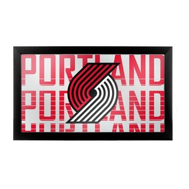 NBA Framed Logo Mirror - City - Portland Trailblazers, NBA1500-PTB3