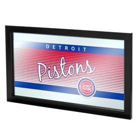 Detroit Pistons Hardwood Classics NBA Framed Logo Mirror, NBA1500HC-DP