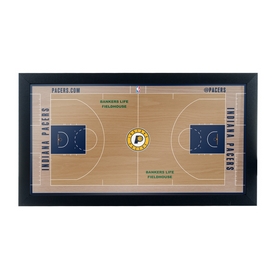 Indiana Pacers Official NBA Court Framed Plaque, NBA1575-IP