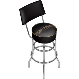 NHL Swivel Bar Stool with Back - Anaheim Ducks, NHL1100-AD2