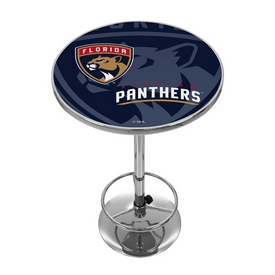 NHL Chrome Pub Table - Watermark - Florida Panthers, NHL2000-FP-WM