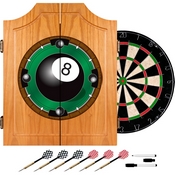 8-Ball Dart Cabinet includes Darts and Board, 8BL7000
