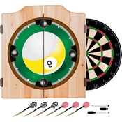 9-Ball Dart Cabinet includes Darts and Board, 9BL7000