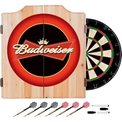 Budweiser Dart Cabinet Includes Darts And Board, AB7000-BUD