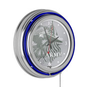 U.S Army This We'll Defend Neon Clock - 14 inch Diameter, ARMY1400-DEFEND