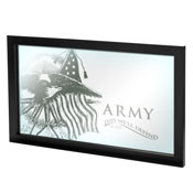 U.S Army This We'll Defend Framed Mirror, ARMY1500-DEFEND
