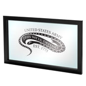 U.S Army The Horn Calls Framed Mirror, ARMY1500-HORN