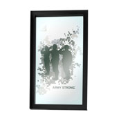 U.S Army Silhouette IV Framed Mirror, ARMY1514