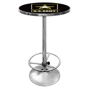 U.S. Army Chrome Pub Table, ARMY2000
