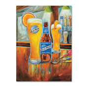 Blue Moon 'Darts' Canvas Art - 3, BM001-C1824GG
