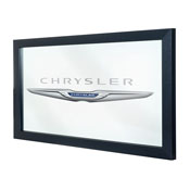 Chrysler Framed Logo Mirror, CHR1500-LOGO