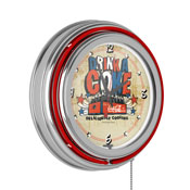 Coca Cola Brazil Drink a Coke Neon Clock, COKE-1400-BZ2