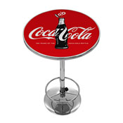 Coca-Cola Chrome Pub Table - 100th Anniversary of the Coca-Cola Bottle, COKE-2000-V100