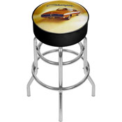 Dodge Padded Swivel Bar Stool - 69 Charger, DGE1000-CHAR69