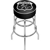 Dodge Garage Padded Swivel Bar Stool, DGE1000-DG