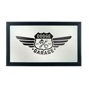 Dodge Garage Logo Mirror, DGE1500-DG
