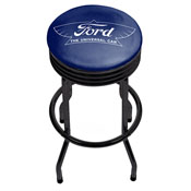 Ford Black Ribbed Bar Stool - The Universal Car, FD1006-UC