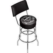 Ford Swivel Bar Stool with Back - Vintage 1903 Ford Motor Co., FD1100-FM03