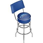 Ford Swivel Bar Stool with Back - Ford Oval, FD1100