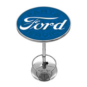 Ford Chrome Pub Table - Ford Genuine Parts, FD2000-FGP