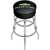 Chevrolet Padded Swivel Bar Stool - Chevy Racing, GM1000-CR