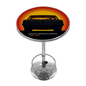 Pontiac GTO - Time & Distance - Chrome Pub Table, GM2000-GTO-V2