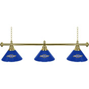 Chevrolet 3 Shade Brass Billiard Lamp - Super Service, GM603-SS