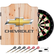 Chevrolet Dart Cabinet Includes Darts and Board, GM7000CH