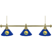 Golden State Warriors NBA 3 Shade Billiard Lamp, NBA603-GSW